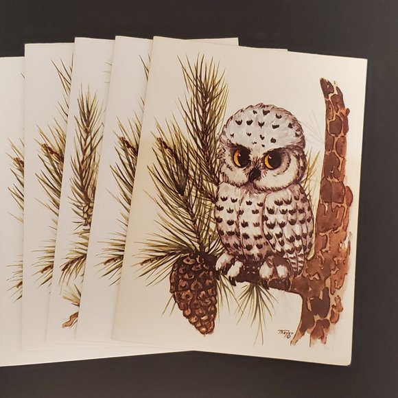 Greeting Cards 9 Red Farm Studio Snowy Owl - Picture 3 of 6